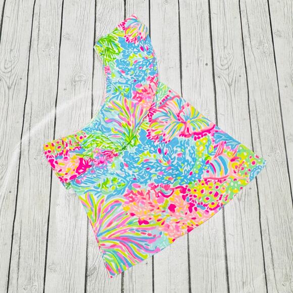 Lilly Pulitzer Size Small Neveah One Shoulder Top Lovers - Picture 1 of 3